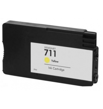 PS kompatibilná kazeta HP 711 (CZ132A) - 29ml - Yellow