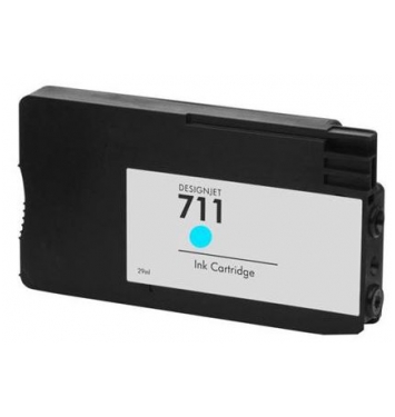 PS kompatibilná kazeta HP 711 (CZ130A) - 29ml - Cyan