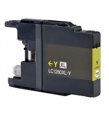 PS kompatibilná kazeta Brother LC1280XLY - 19ml - Yellow