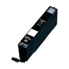 PS kompatibilná kazeta Canon CLI551BKXL (6443B001) - 11ml - Black