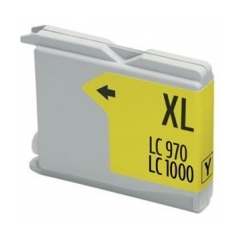 PS Brother repas LC-970Y (LC970Y) / LC-1000Y (LC1000Y) žltá  12 ml  kompatibilná