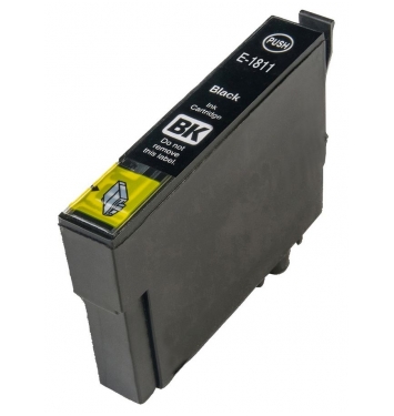 PS kompatibilná kazeta Epson T1811 (18XL) - 18ml - Black