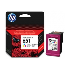 HP orig 651 (C2P11AE) farebná 300s atr. náplň