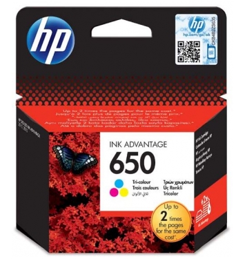 HP orig 650 farebná  200s/5ml  atramentová kazeta