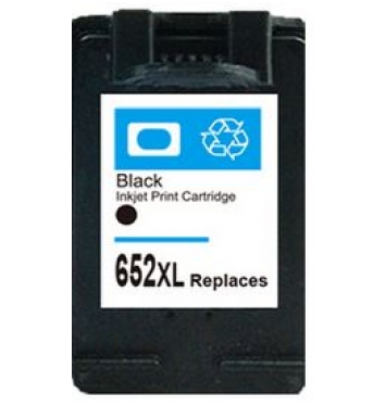 PS renovovaná kazeta  HP 652XL (F6V25AE#BHK) - 20ml - Black