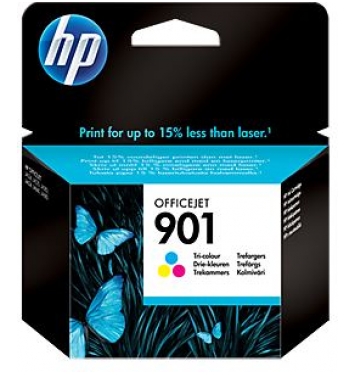 HP orig 901 farebná  360s/9ml  atramentová kazeta