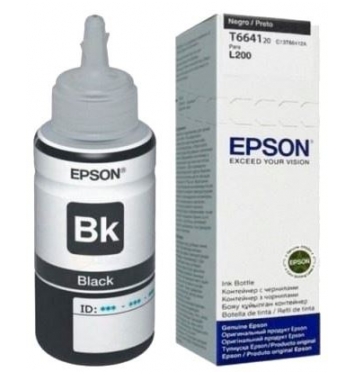 Epson orig T6641 čierna  70 ml