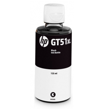 HP orig GT51 XL (X4E40AE) čierna 6000s/135ml atrament fľaša
