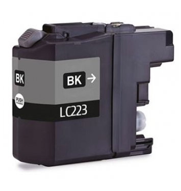 PS kompatibilná kazeta BROTHER LC221BK/LC223BK - 16ml - Black