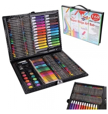 Výtvarná sada Mega Art Set 168 ks