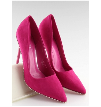 Elegantné dámske fuchsiové lodičky - NF-23P (Veľkosť 38)