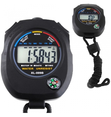 Digitálny stopky XL-009B s kompasom